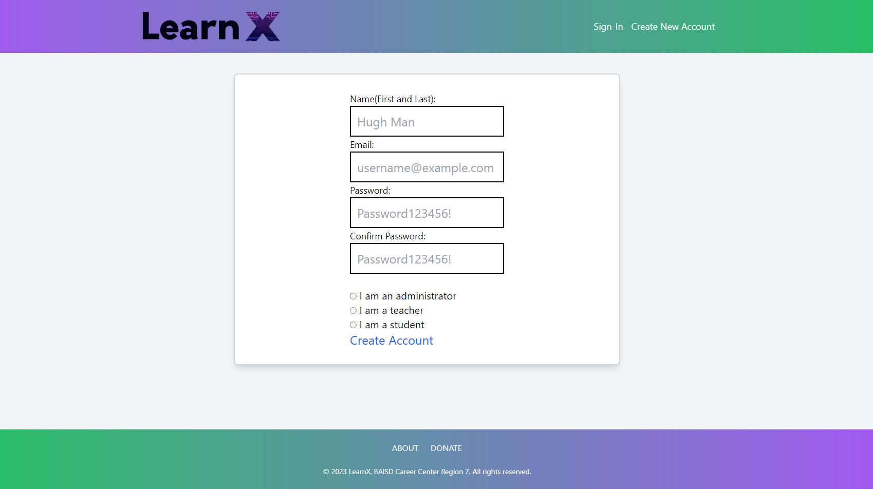 LearnX Web App